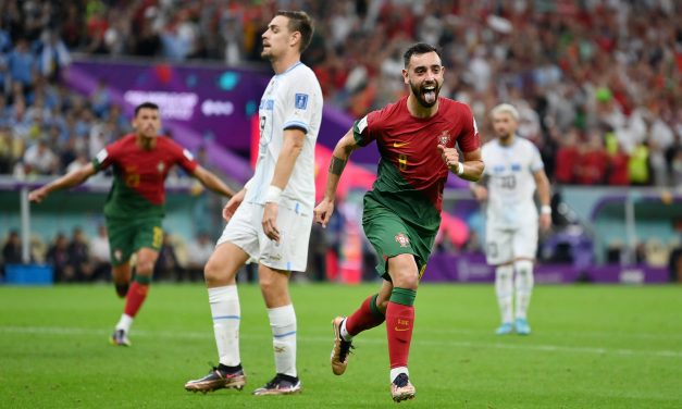 Uruguay no se animó a ser protagonista y reaccionó cuando Portugal hizo el gol