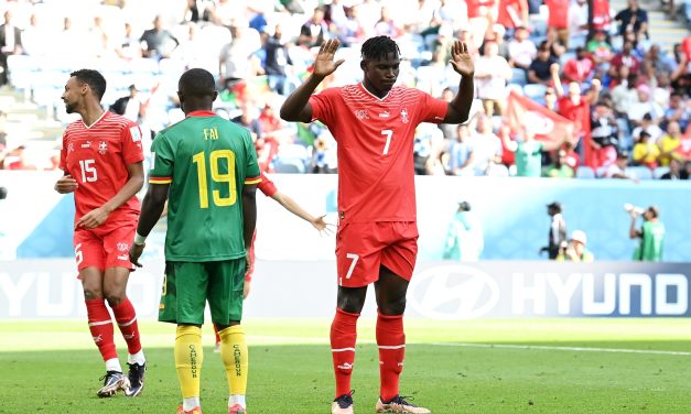Suiza le ganó 1 a 0 a Camerún