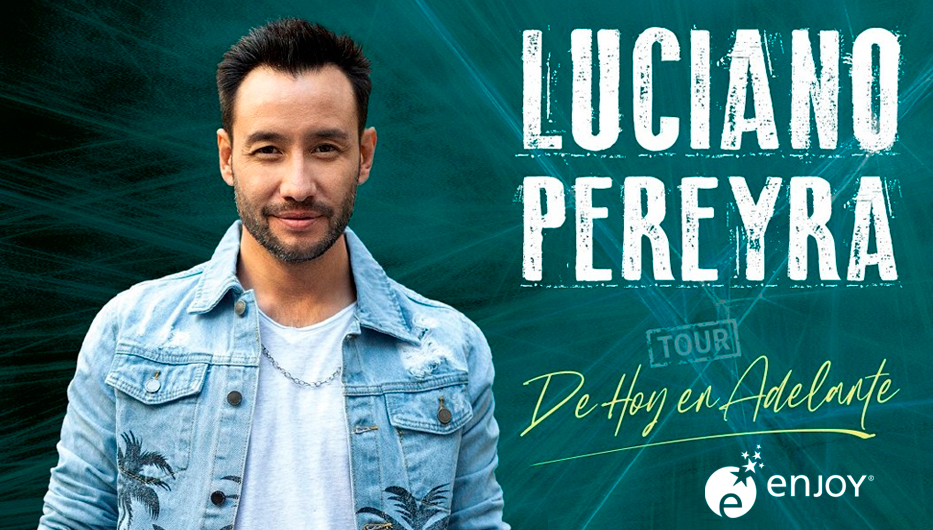 Luciano Pereyra vuelve a Uruguay y se presenta este sábado en Enjoy Punta del Este