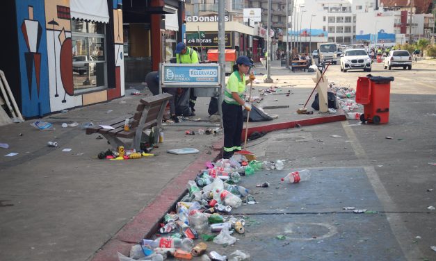 Más de 60 toneladas de basura fueron recolectadas en Maldonado tras los festejos de año nuevo