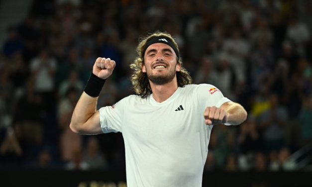 El griego Stefanos Tsitsipas clasificó a las semifinales del Abierto de Australia