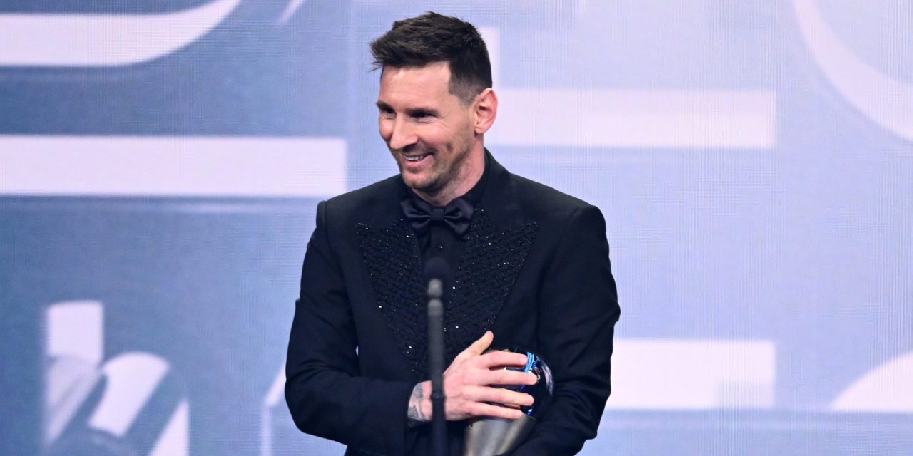 Lionel Messi fue galardonado con el premio The Best al mejor jugador del mundo en 2022