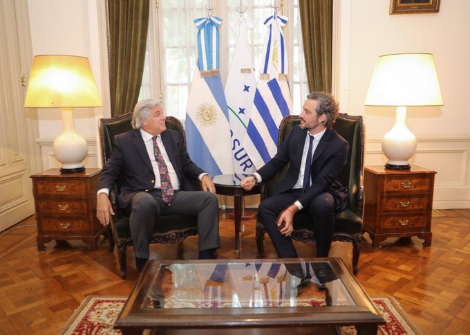 Bustillo y Cafiero coincidieron en «darle más dinamismo comercial regional y extrarregional» al Mercosur
