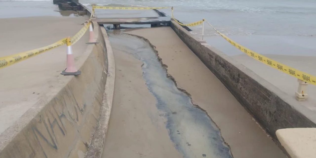 Intendencia detectó contaminación de aguas servidas en zona costera de Piriápolis