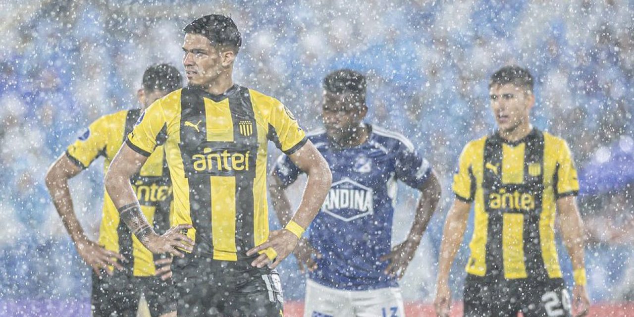 Sudamericana: A Peñarol lo tapó el agua y quedó eliminado