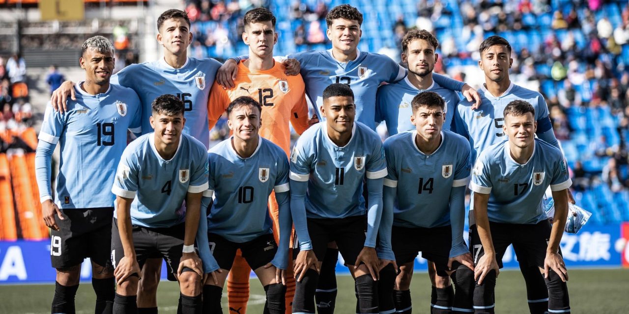 Mundial sub 20: Uruguay le ganó a Túnez en el final y avanzó a octavos