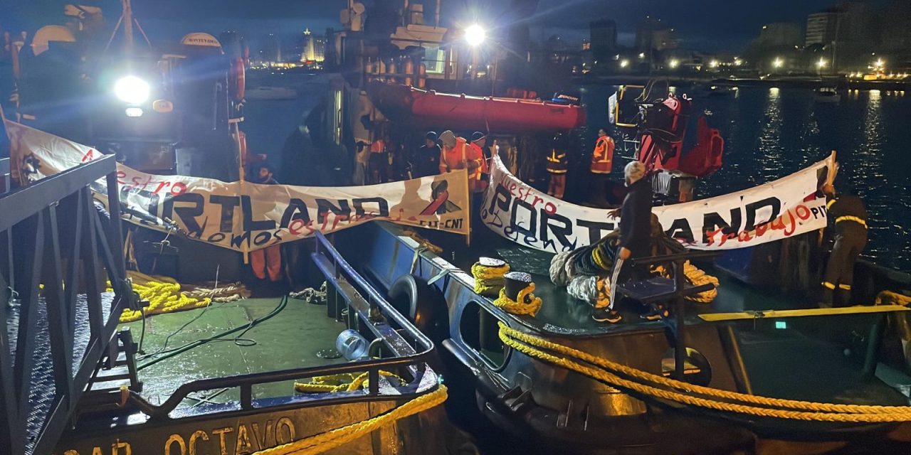 Trabajadores de Ancap ocuparon los dos remolcadores que tiene la empresa en Punta del Este