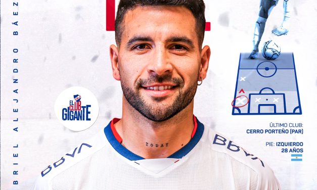 Nacional abrochó al lateral argentino Gabriel Báez