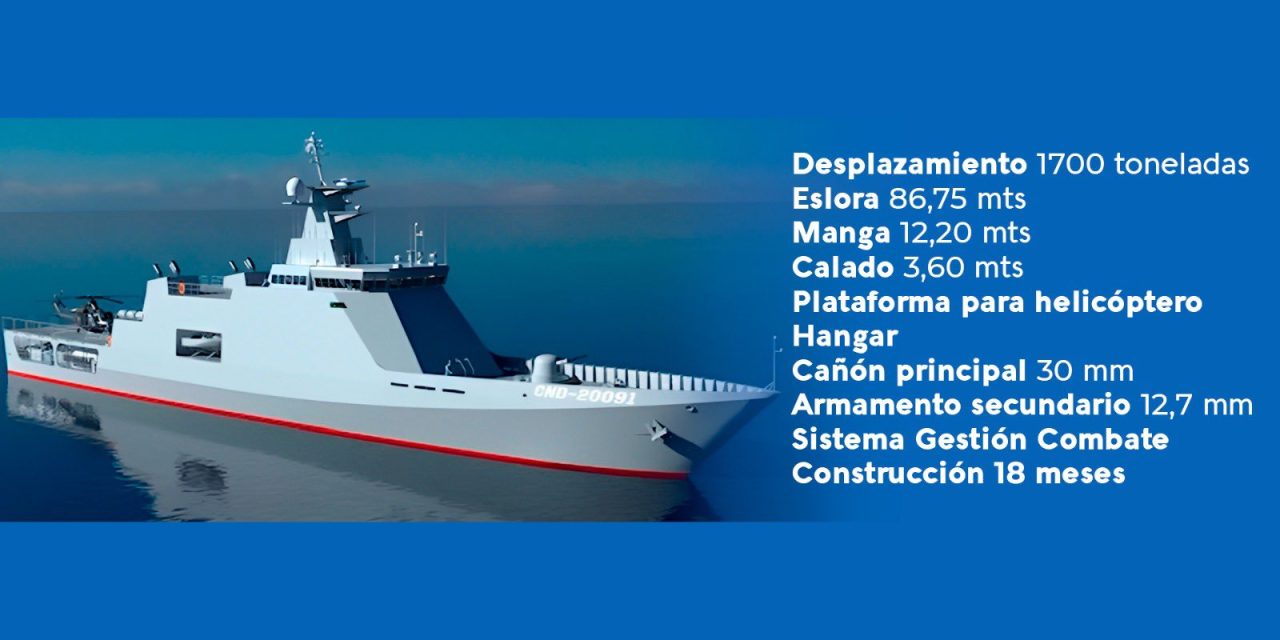 Gobierno comprará dos buques para la Armada por 82,2 millones de euros