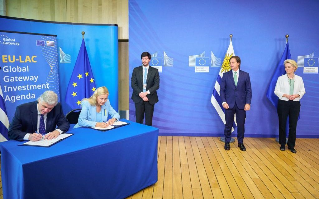 Uruguay firmó con la UE un acuerdo por la neutralidad de carbono para 2050