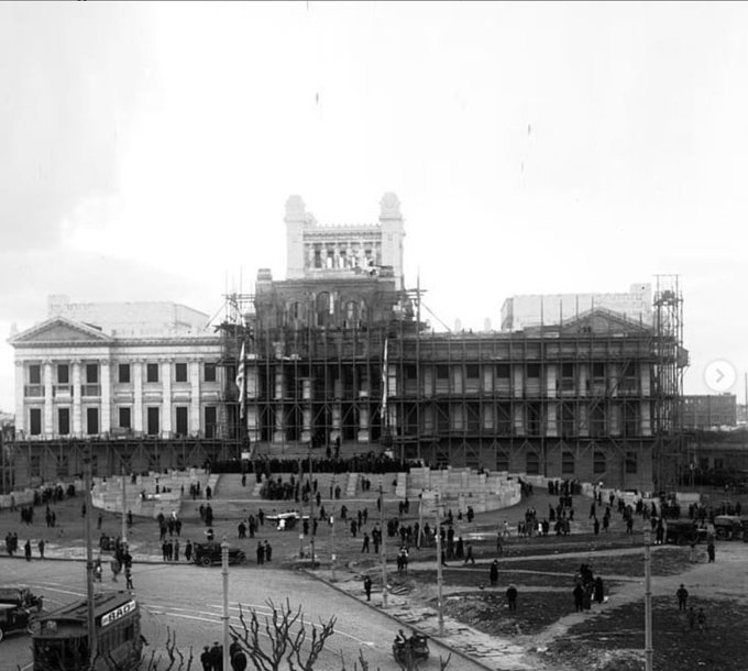 Los días más tristes del Palacio Legislativo a casi 100 años de su construcción