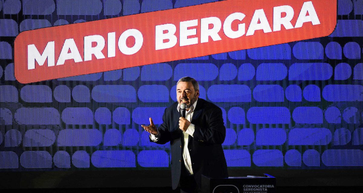 Mario Bergara lanzó su precandidatura para las presidenciales de 2024