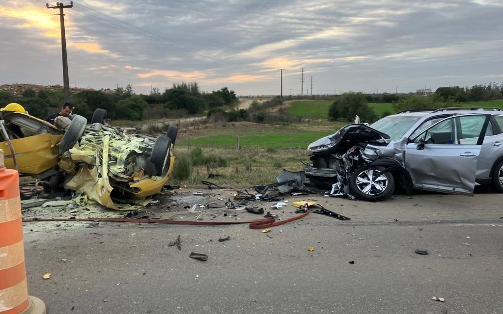 Nuevo choque frontal en ruta 5, un hombre fallecido y tránsito congestionado