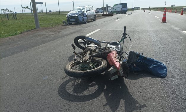 Un motociclista falleció tras siniestro de tránsito en ruta 3