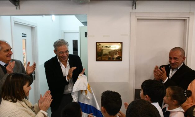 ANEP inauguró escuela que ya había abierto sus puertas en 2021