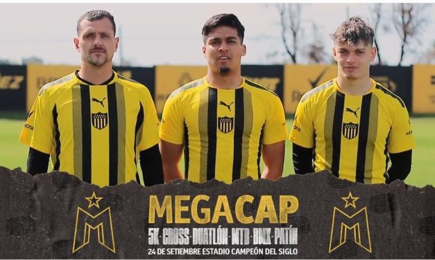 Peñarol realiza su “MEGACAP” en el inicio de los fetejos por su 132 aniversario