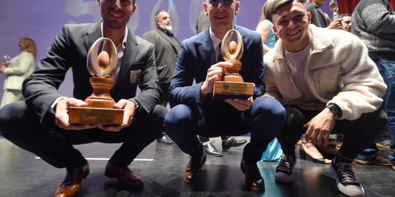 Premios Charrúa: la Selección Uruguaya sub 20 y Felipe Klüver se llevaron el oro
