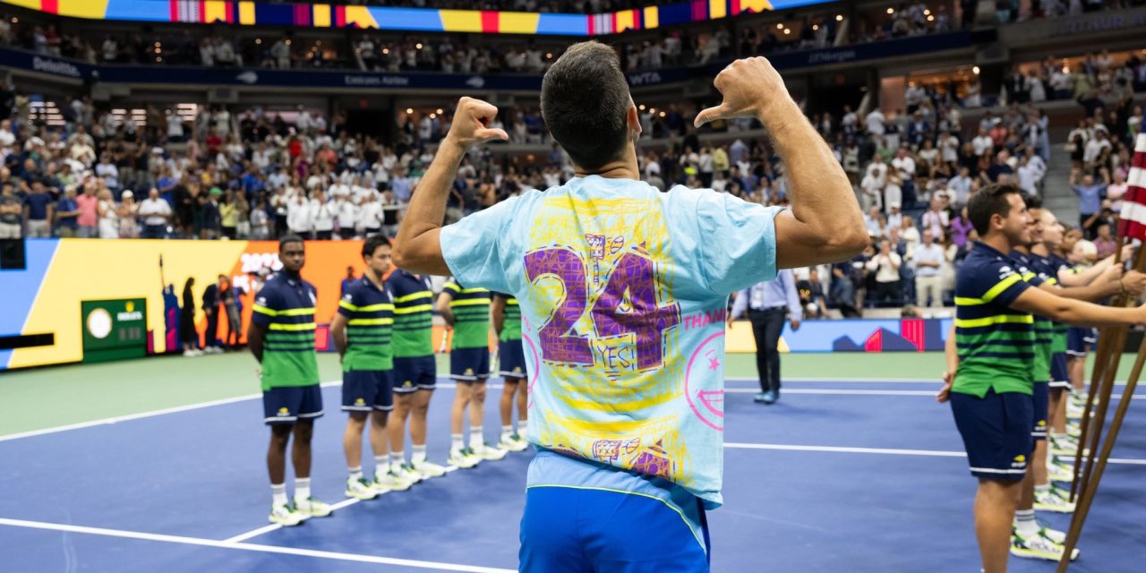 Djokovic ganó el título 24 de su carrera y le realizó un homenaje al fallecido Kobe Bryant