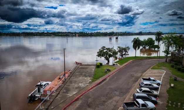 Más de 1200 personas desplazadas por crecida del río Uruguay en el norte