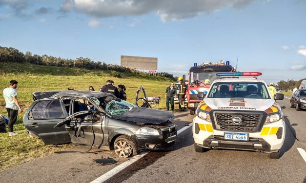 Hombre de 50 años murió tras despistar y volcar su vehículo en ruta 9