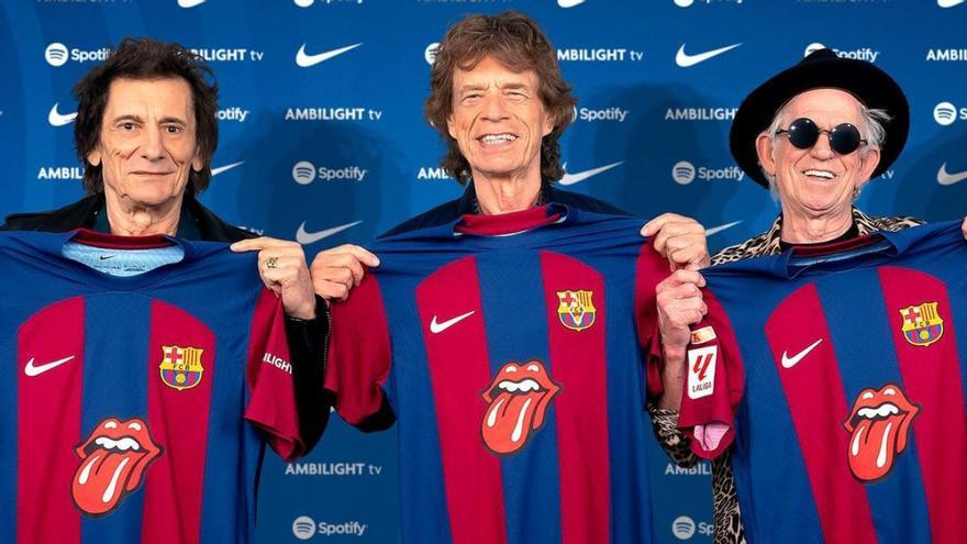 Camiseta del Barcelona lucirá el logo de los Rolling Stones en el clásico ante el Real Madrid