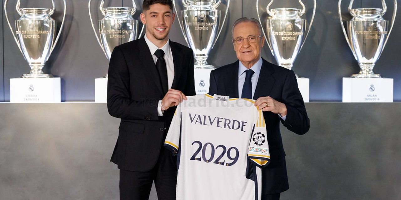 Federico Valverde renovó contrato en Real Madrid con una cláusula millonaria