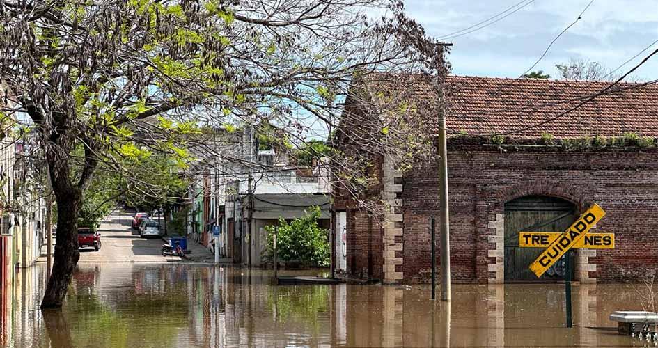 Disminuyó a 3.304 la cantidad de desplazados por las inundaciones en el norte