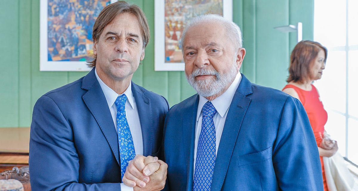 La particular invitación que le hizo Lula a Lacalle Pou en la Cumbre del Mercosur