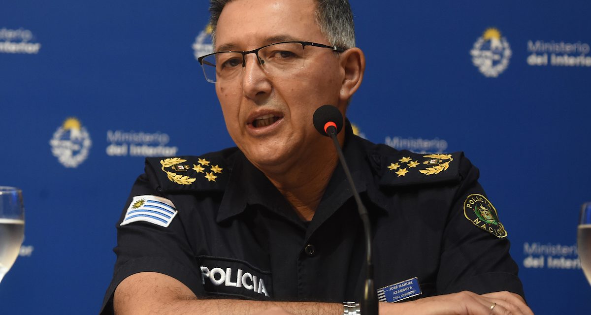 El director de la Policía expresó preocupación ante el aumento de la violencia en Uruguay