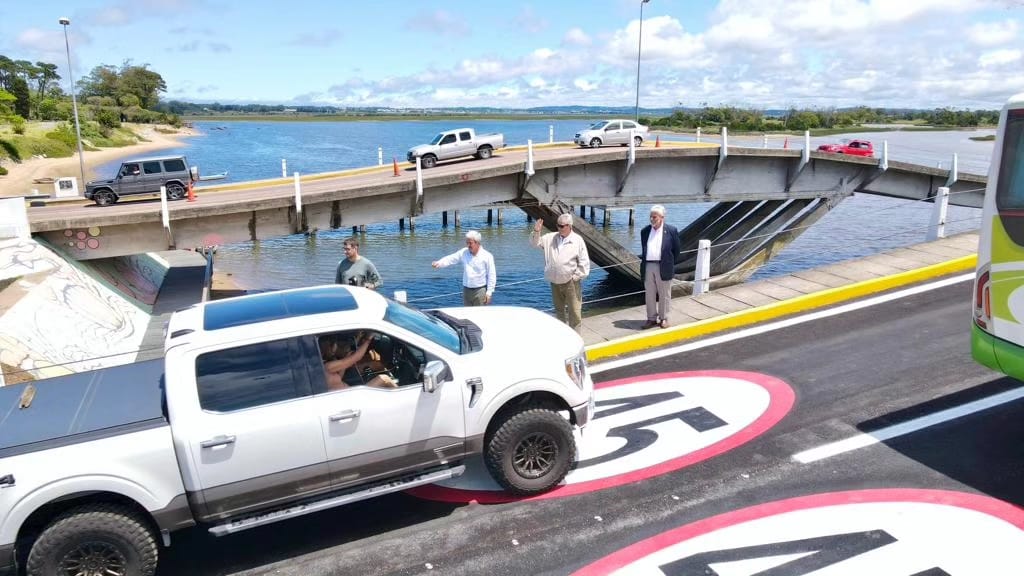 Quedó habilitado al tránsito el Puente 2 de la Barra de Maldonado