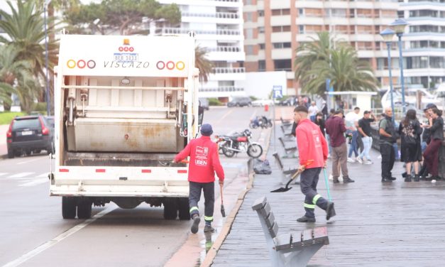 Maldonado y zona costera amanecieron “limpios” luego de la celebración de navidad