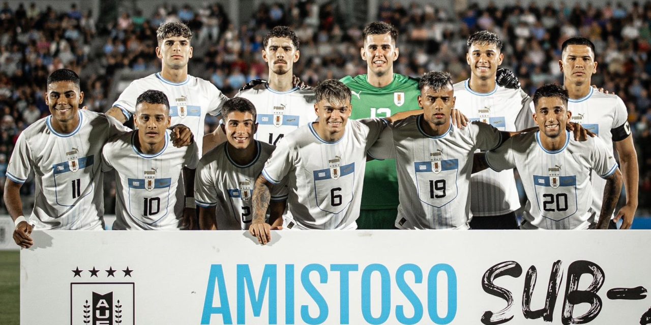 La Uruguay preolímpica goleó a Paraguay en Maldonado