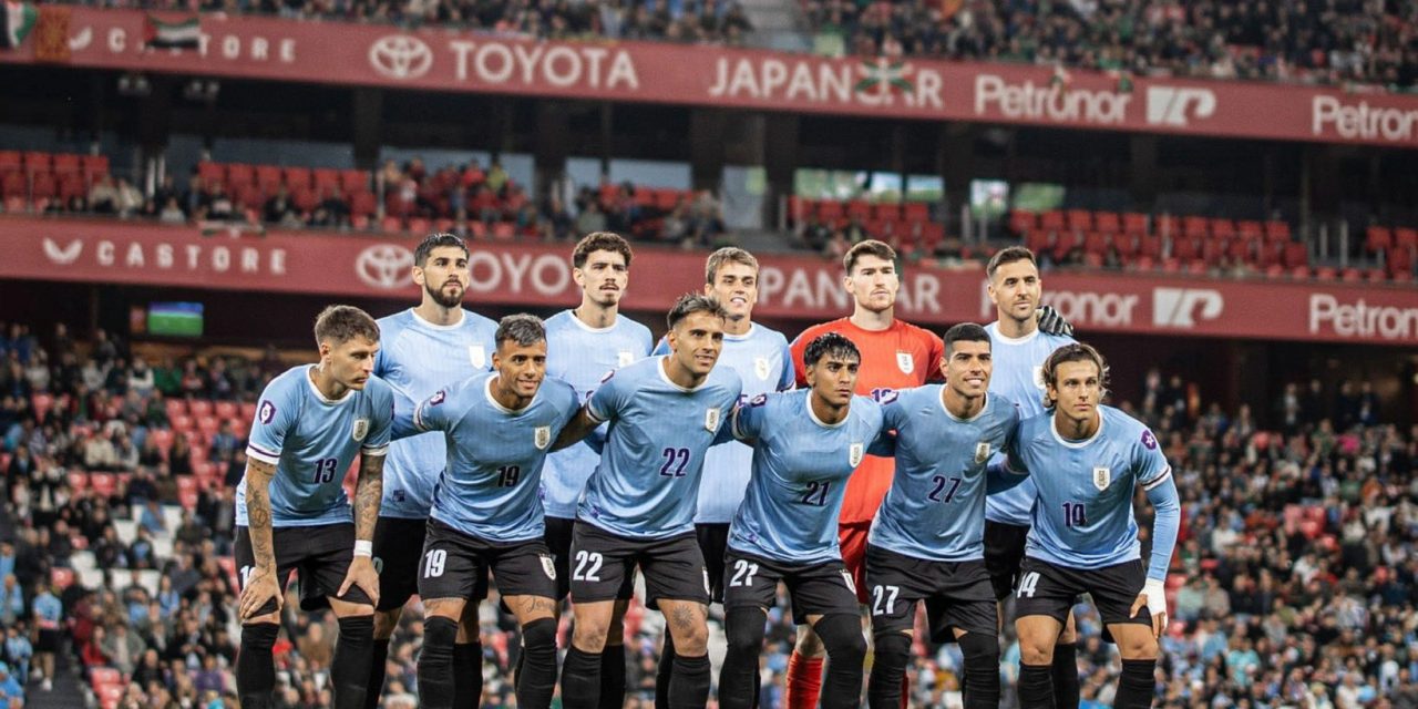 La Selección Uruguaya empató con el País Vasco en Bilbao