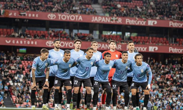 La Selección Uruguaya empató con el País Vasco en Bilbao