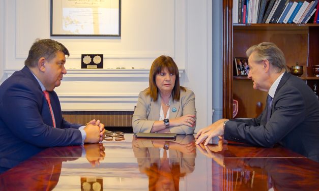 Gurméndez se reunió con la ministra argentina Patricia Bullrich para hablar sobre el combate al narcotráfico
