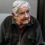 Mujica hizo la primera aparición pública tras el anuncio de su enfermedad