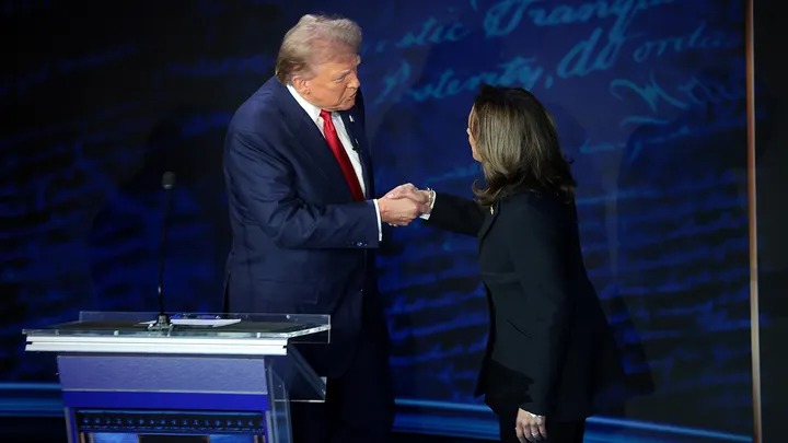 Donald Trump tildó de «marxista» a Harris en debate presidencial