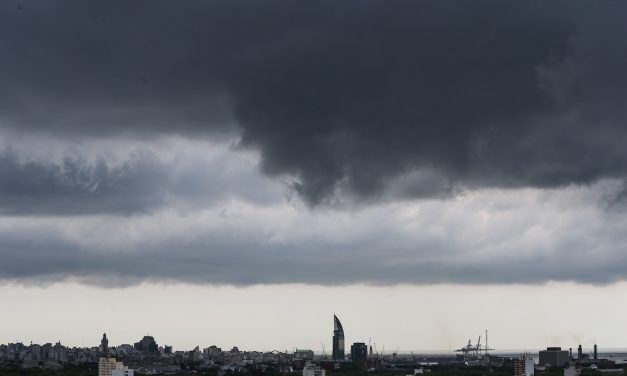 Inumet alerta por «tormentas fuertes y precipitaciones abundantes» para la noche del domingo 24