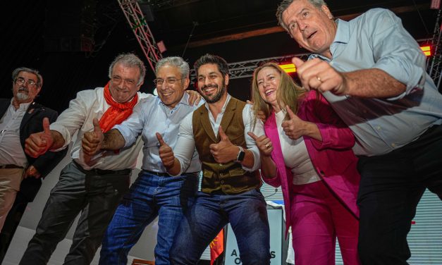 Acto de cierre de Ojeda en Montevideo Music Box: “Estamos a una semana de cambiarlo todo”, señaló