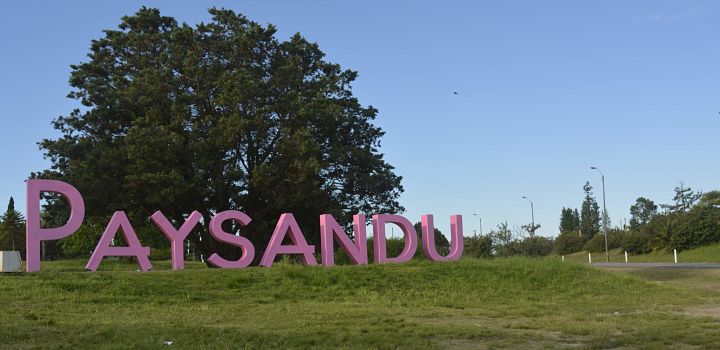 Inundaciones en Paysandú tras diluvio este jueves