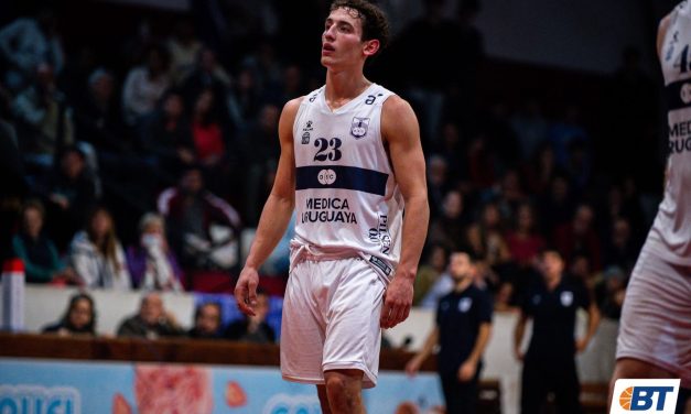 Mateo Mac Mullen: “El primer partido fue muy duro. Hablamos mucho de lo que tenemos que mejorar para esta noche. Hay que hacer un juego físico y mantener un score bajo”