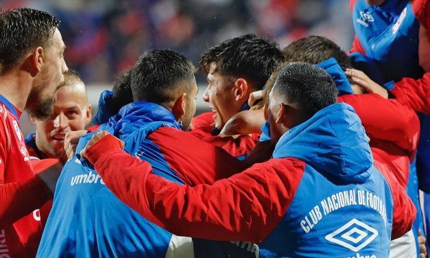 Pintado de rojo: Nacional no convence pero gana y gana