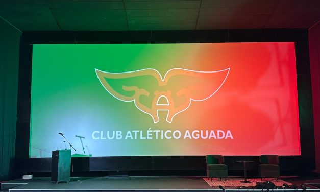 Estuvimos en el lanzamiento de plantel e indumentaria de Aguada para la Liga 2025/26.