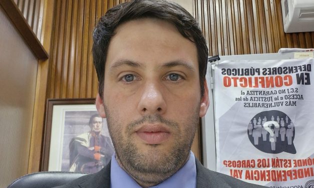 «Somos los más expuestos en la primera línea de combate contra cualquier forma de crimen o de violencia» dijo dirigente del gremio de Defensores Públicos
