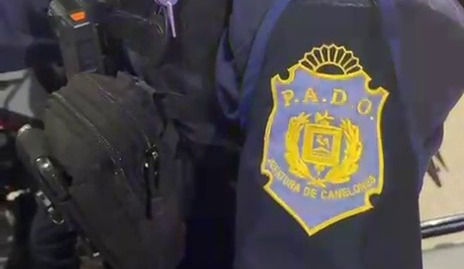 Operativo de seguridad durante el evento “Canelones Suena Bien” en Atlántida